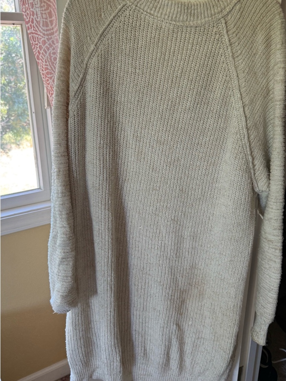 Free people Women's Oversized V-Neck Sweater dress - Picture 3 of 3